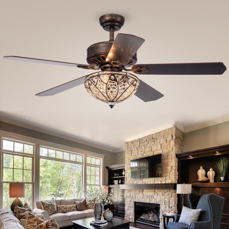Colinton 52'' Ceiling Fan with Light Kit