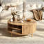 Table basse à plateau relevable moderne avec rangement caché 39,37 po Modern-129523544