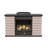 Mott Modern Light Luxury Gas Fireplace