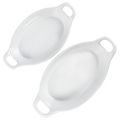 Martha Stewart 2 Piece Stoneware Baker Set