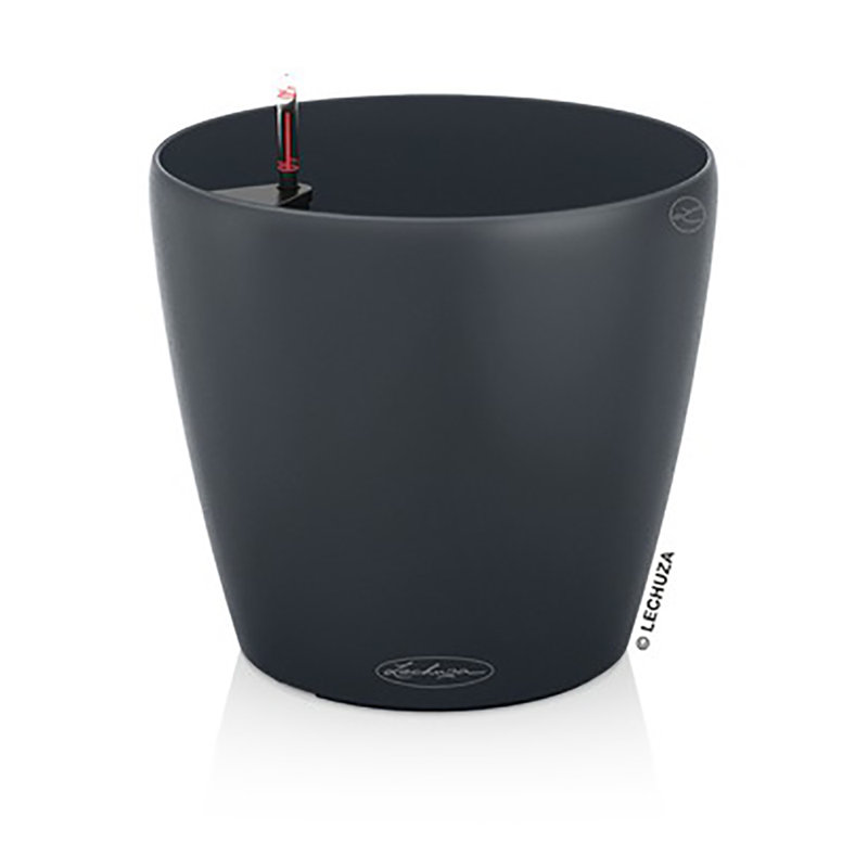 Classico Pot Planter, 19 cm H x 17 cm W x 11 cm D, Slate
