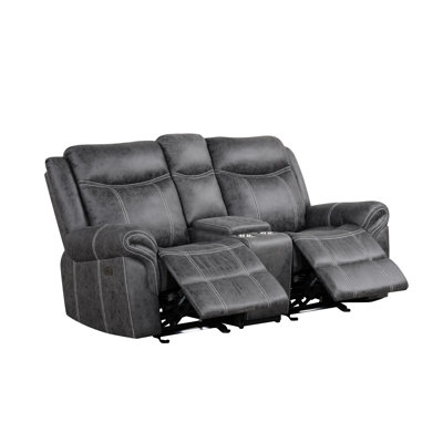Causeuse en microfibre Zubaida