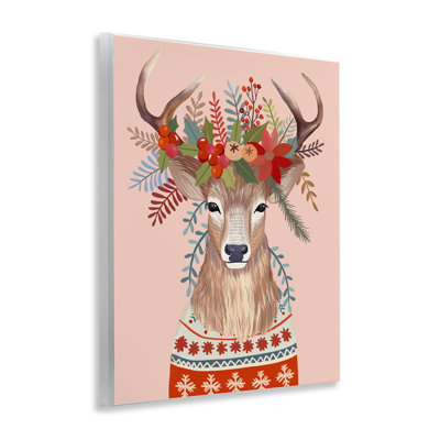 Plaque murale festive avec baies, design par Mia Charro