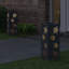 Solar Powered Steel Pathway Light-124424986-124424988