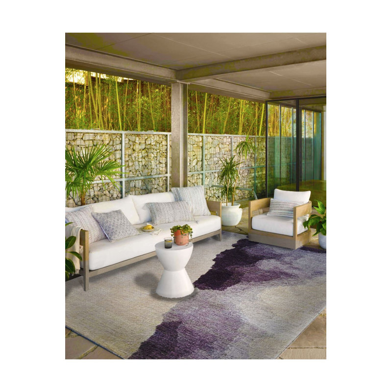 Tapis tissé à la machine de décembre, Sous-tapis rectangulaire de 3 pi 3 po x 4 pi 11 po