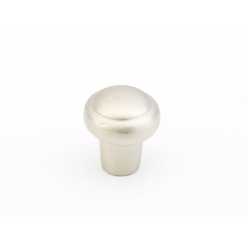 Mountain Bronze Round Knob, Antique Silver