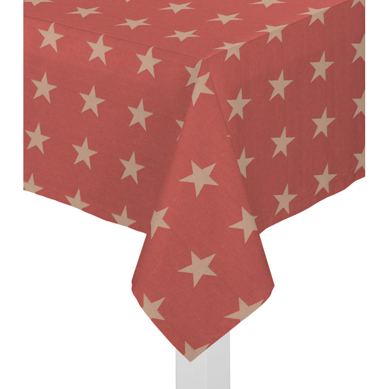 Loomis Tablecloth, Red, 130cm W x 190cm L