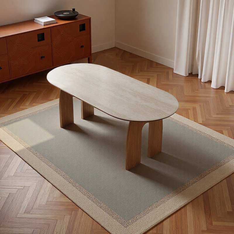 Stylish and Distinctive Dining Table, 29.52"H x 62.99"L x 31.49"W