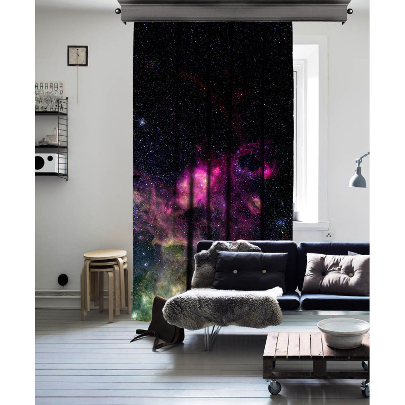 Rideau en polyester Wilburg