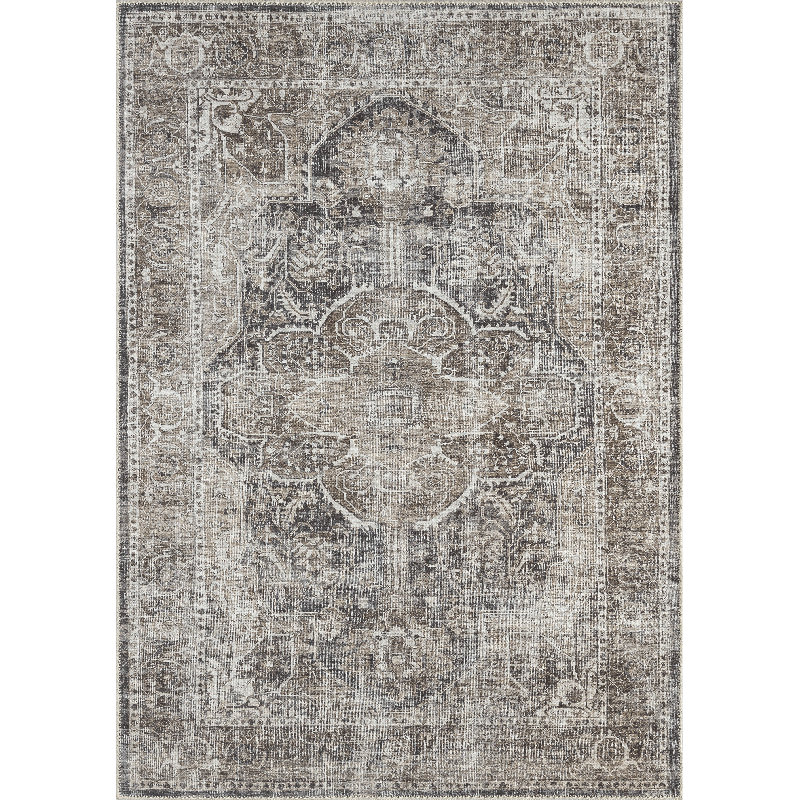 Lenhart Floral Machine Woven Area Rug, Rectangle 80 x 150cm