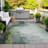 Machine Washable Indoor/Outdoor Xhevrie Green Rug-111820270