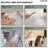 Thermostatic Dual Showerheads System, Wall Mount 12" High-Pressure Rainfall Shower Faucet with Handheld Spray -93931712
