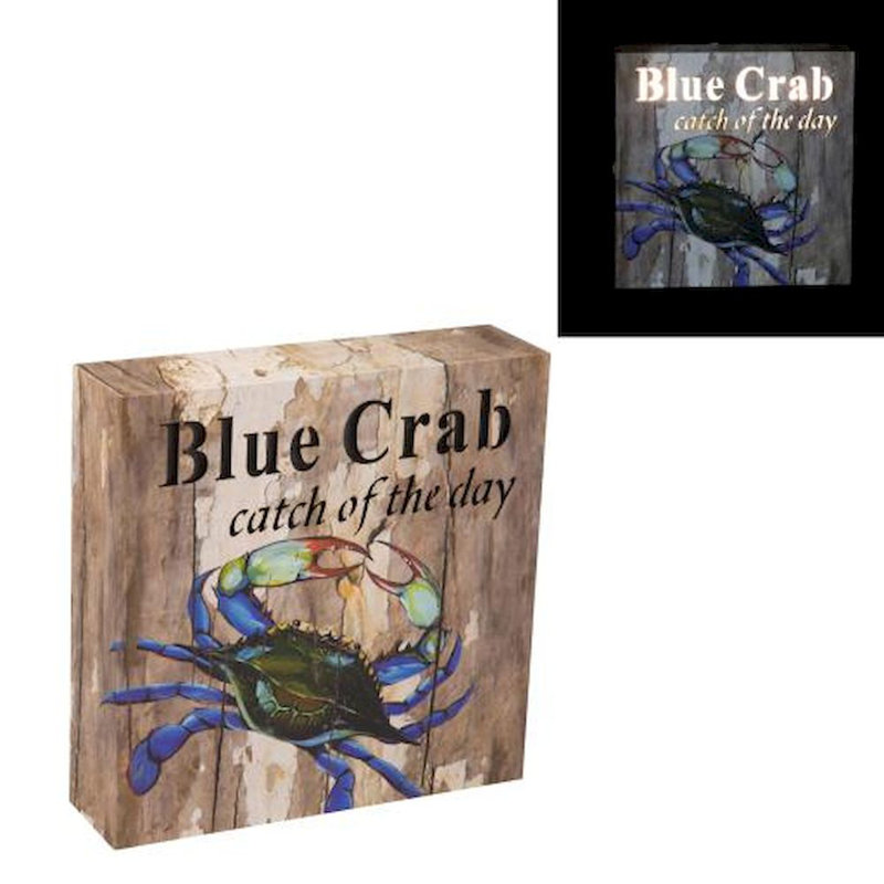 Plaque de crabe Kincannon