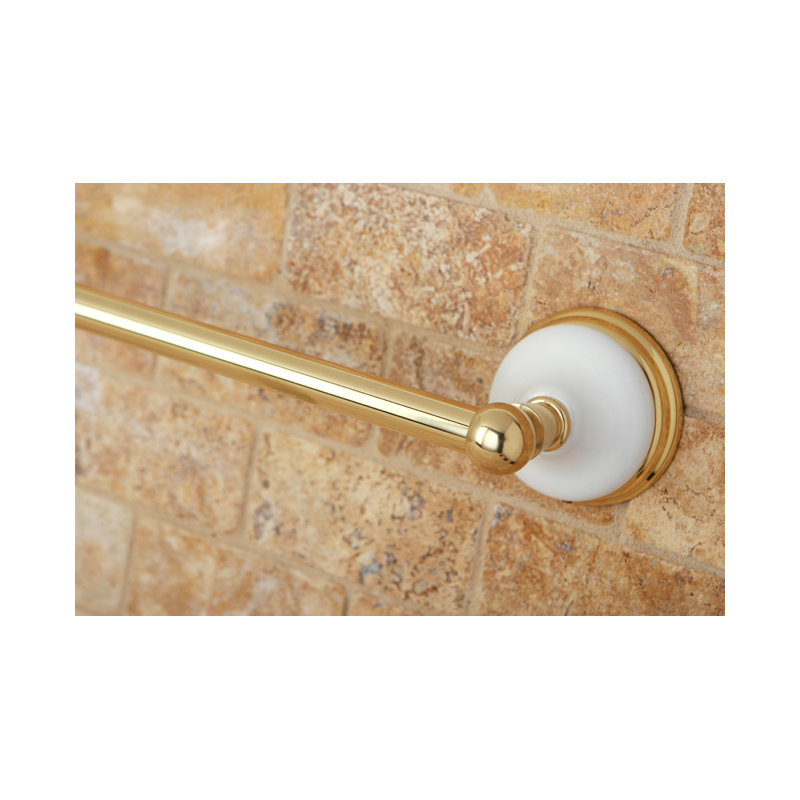 Kingston Brass Victorian 18-Inch Towel Bar, Polished Brass
