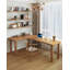 Bureau moderne en bois massif en forme de L-1075776752