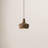 Rebecca 1 - Light Single Dome Pendant