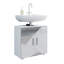 Chablis 60 mm Single Double Bathroom Vanity Base