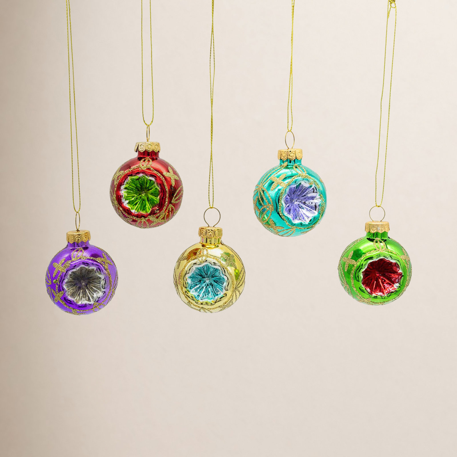 2" Glass Bauble