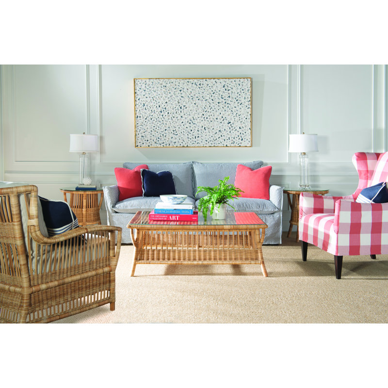 Caribe Glass End Table
