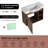 28'' Single Bathroom Vanity with Ceramic Top