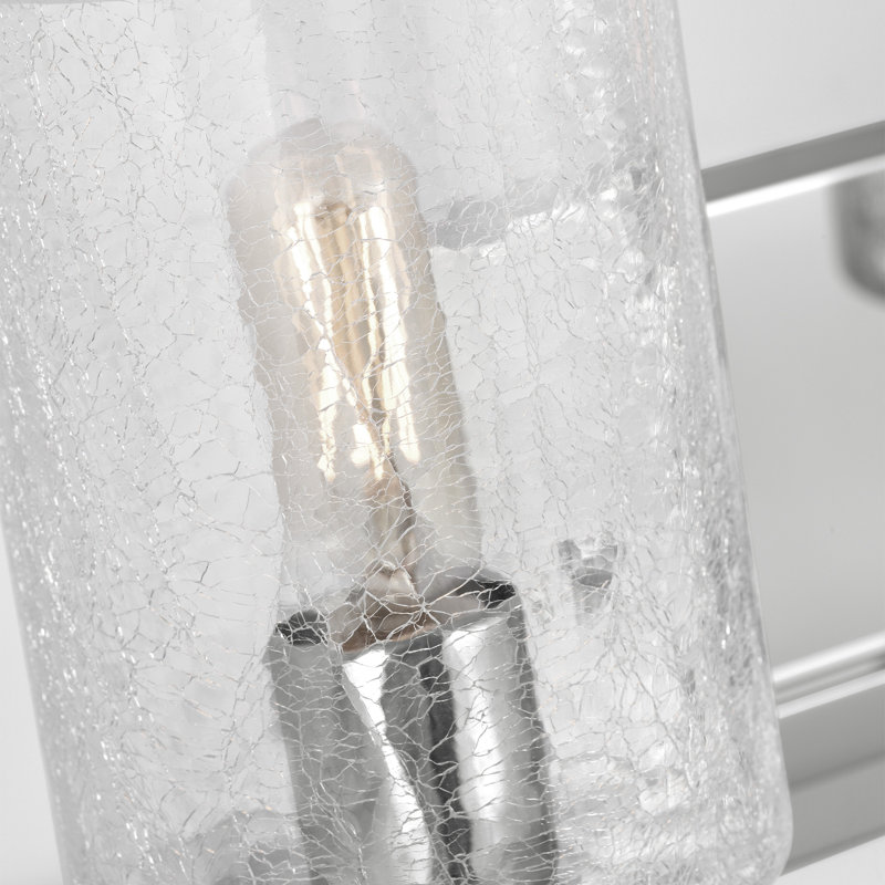Applique murale / salle de bain quatre lumières Parker de Génération Éclairage , 4, Chrome