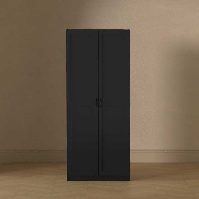Armoire de rangement Hopkins, Noir