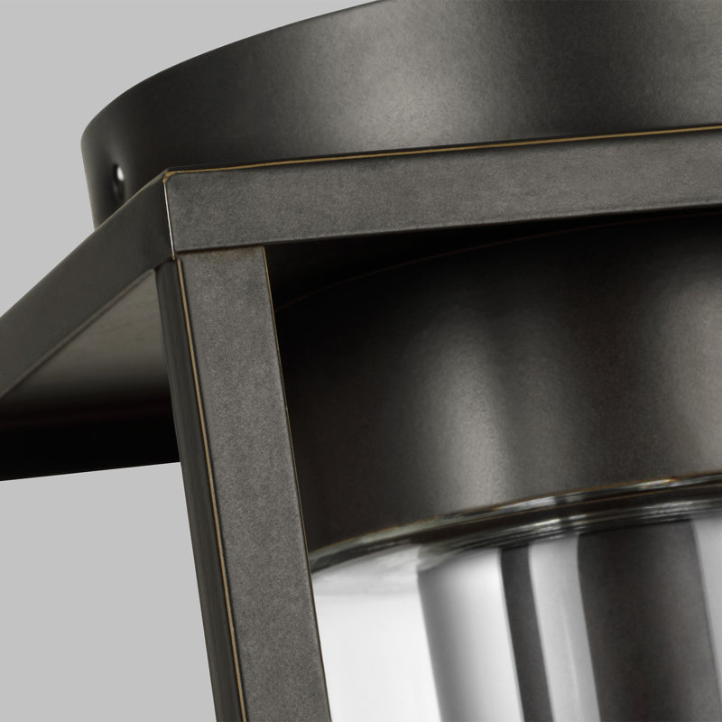 Jordana 1 - Bulb Outdoor Flush Mount, Antique Bronze