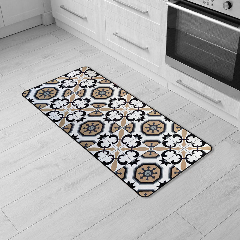 Tapis de cuisine Carmen, Blanc