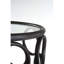 Antalya Glass Top Block End Table