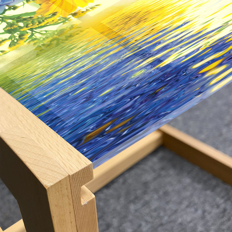 Jahquell Sled Coffee Table, 62cm H x 46cm W x 40cm D