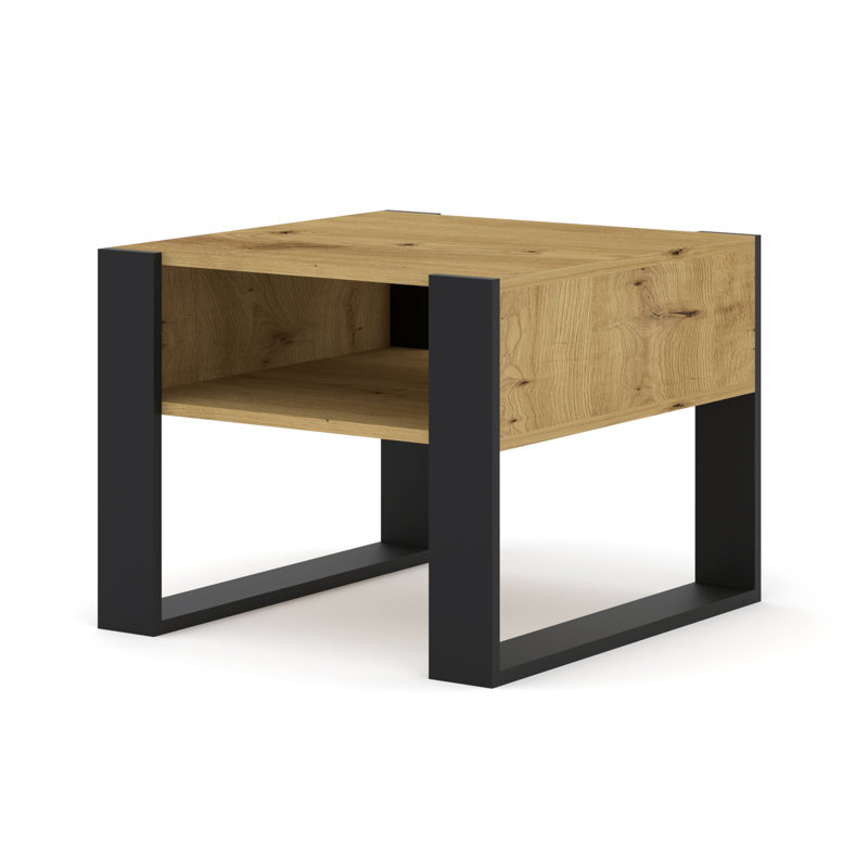 Maja Sled Coffee Table with Storage, Artisan Oak