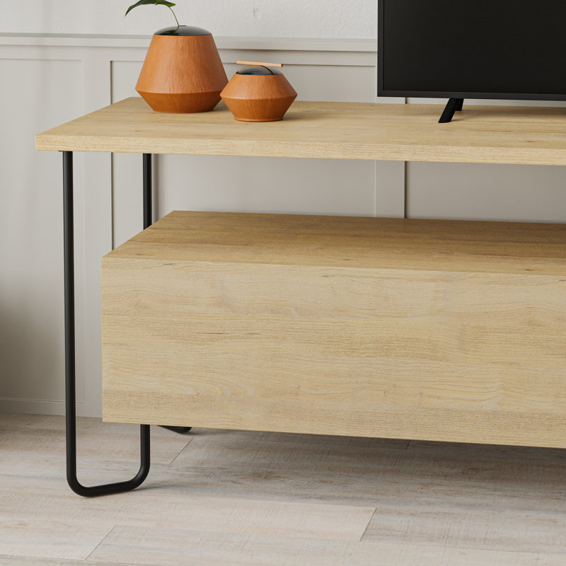 Airi TV Stand for TVs up to 55", Oak