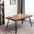 6-Piece Dining Table Set, Dining Table With 4 Chairs And 1 Upholstery Bench-814991511