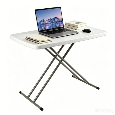 30.31“ Plastic Rectangular Folding Table