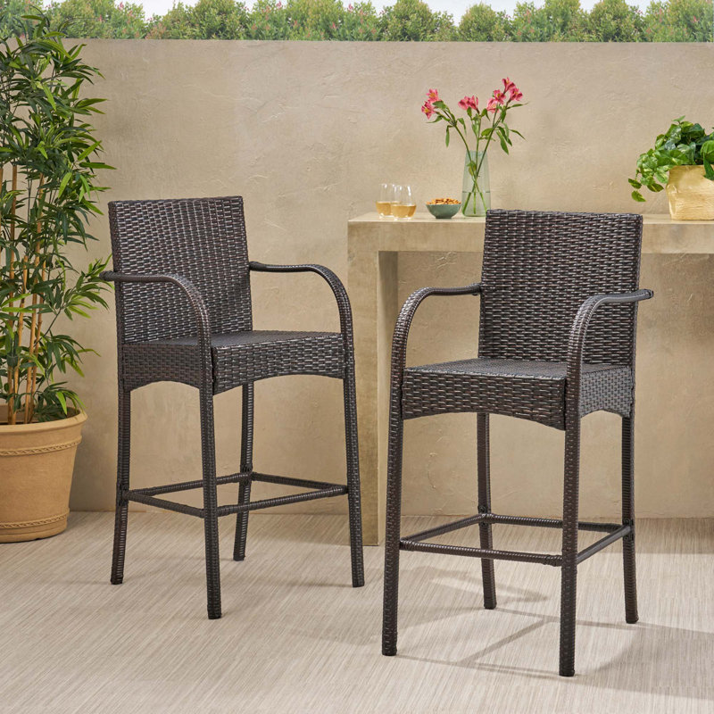 Tabourets de bar, Brun