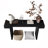60" Rustic Farmhouse Console Table , Distressed Wood Finish Entryway Sofa Side Table For Living Room, Hallway-76962167