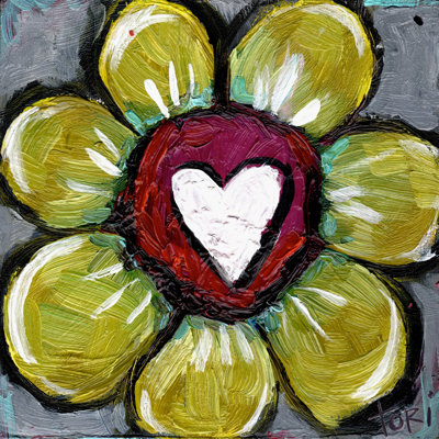 " Big Heart Flower " by Tori Campisi