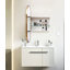 Carolee W H Framed Medicine Cabinet Mirror 1 Adjustable-613101866