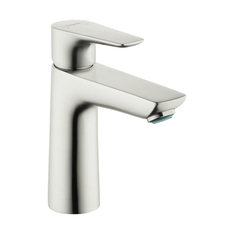 Talis E Single-Hole Faucet 110 with Drain Assembly, 1.2 GPM, Brushed Nickel
