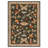 Floral Machine Washable Rug with Non-Slip Backing, Soft Thin Low Pile Non Shedding Floor Carpet, Indoor Foldable Printed Accent Mat for Living Room/Nursery/Bedroom-2015622611