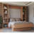 91-in Tall Wooden Bookcase Shelf-1584750693-1584750692