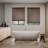 2 inch Room Darkening, Cordless Faux Wood Holizontal/Venetian Textured Finished Blind-2121501452-2121500712