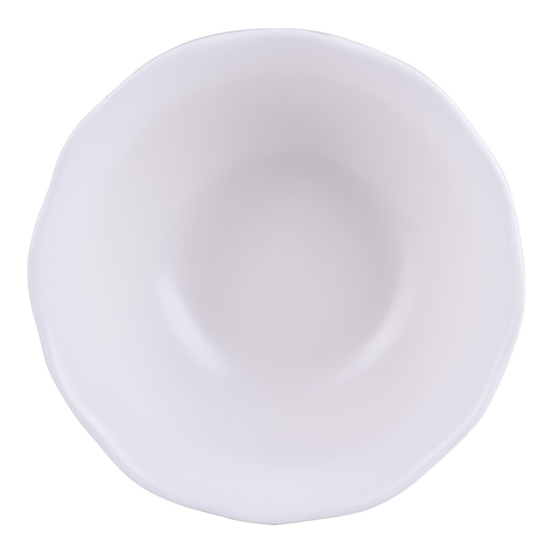 Elegant Floral White Porcelain 12-Piece Dinnerware Set