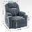 Up To 350 LBS Chenille Power Lift Recliner Chair, Heavy Duty Motion Mechanism With 8-Point Vibration Massage And Lumbar Heating, USB And Type-C Ports, Stainless Steel Cup Holders,-865129124