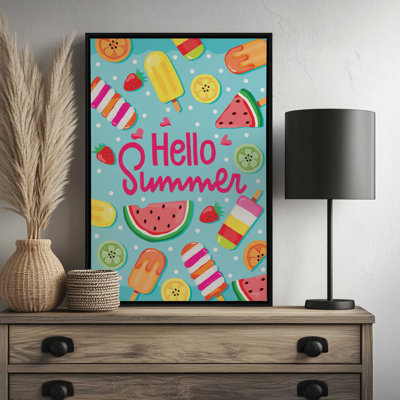 Hello Summer by Mollie B. Art Print