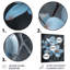 Fleur de cornouiller monochrome, paix et hivers bleus I - cornouiller, art mural, salon-36307236-209435174