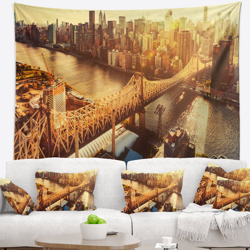 Polyester Tapestry, 50" H x 60" W