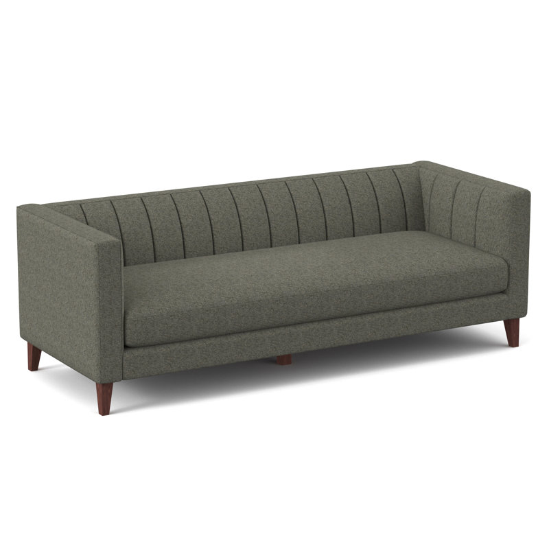 Canapé Provo, Vibe cendré cendré, H 31 po x l 58 po x P 34 po