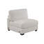 Fauteuil sans accoudoirs en velours côtelé 1 pièce Living Chair Furniture