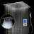 Flagstaff Digital Touch Panel Thermostatic Shower Set